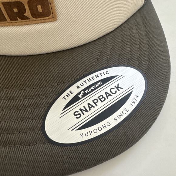 GIRO Trucker Hat Cap Adult Snapback Universal Fit Mesh Logo RETRO Casual‎ - Picture 5 of 7